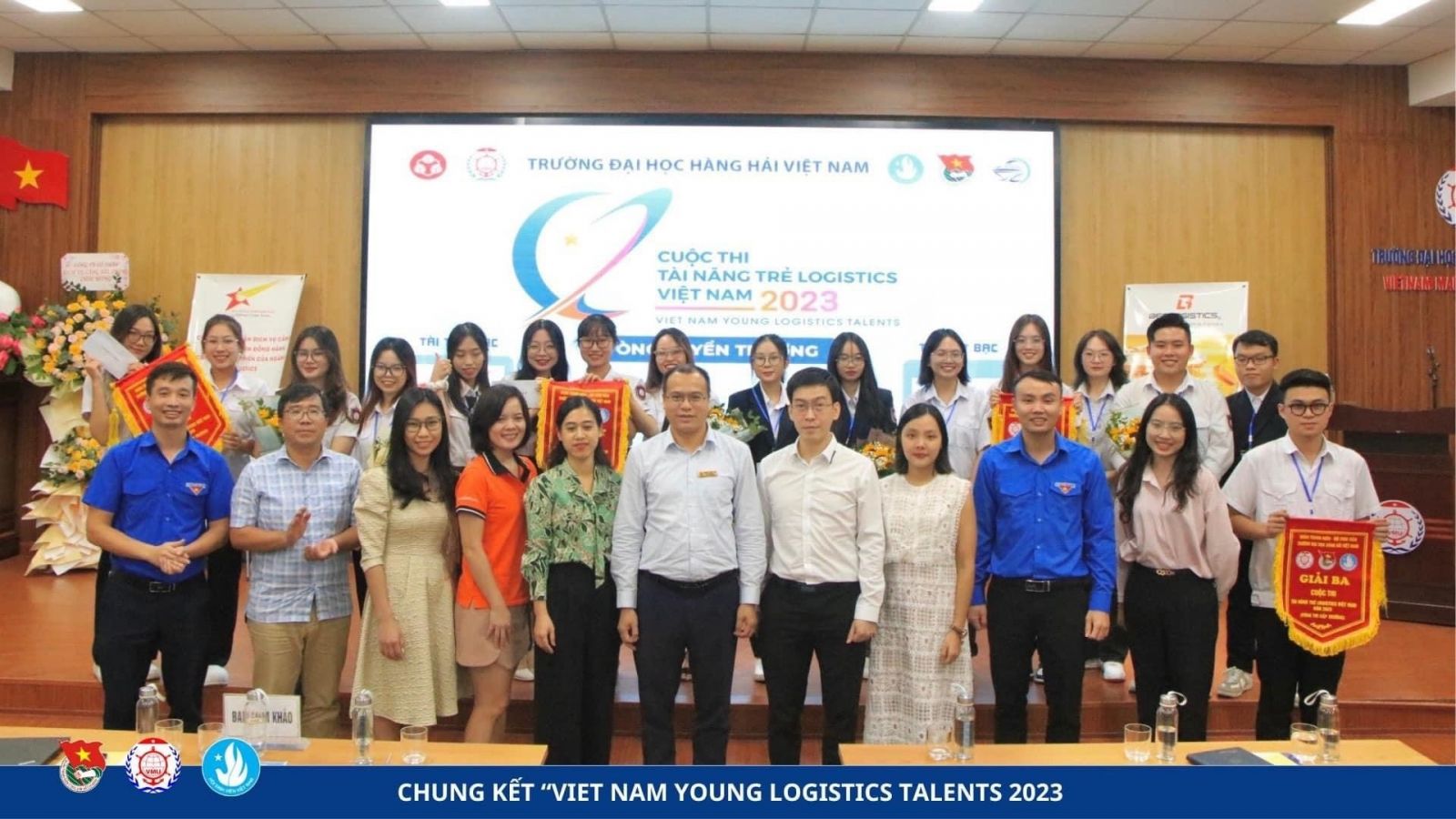 CHUNG KẾT CUỘC THI VIETNAM YOUNG LOGISTICS TALENTS 2023 TRƯỜNG ĐẠI HỌC HÀNG HẢI VIỆT NAM
